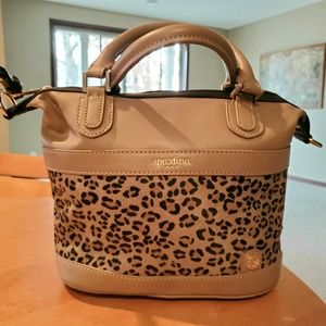 Spartina 449 Calf Hair Stella Satchel Taupe